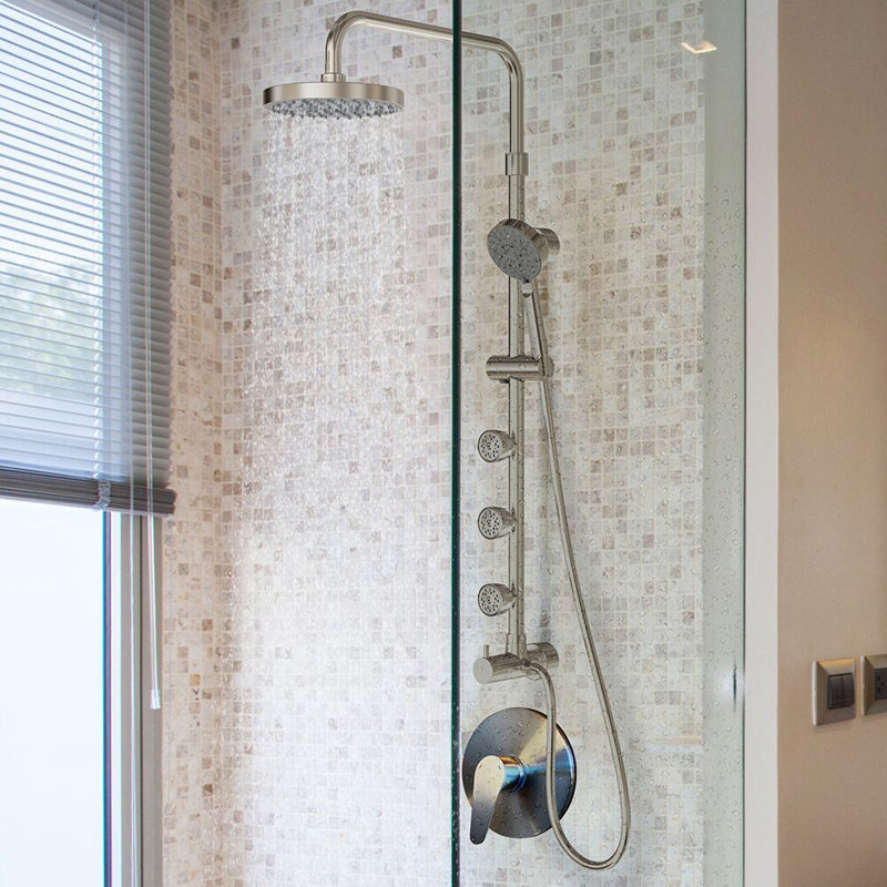 Pulse Shower Spas Lanikai Diverter Complete Shower System & Reviews